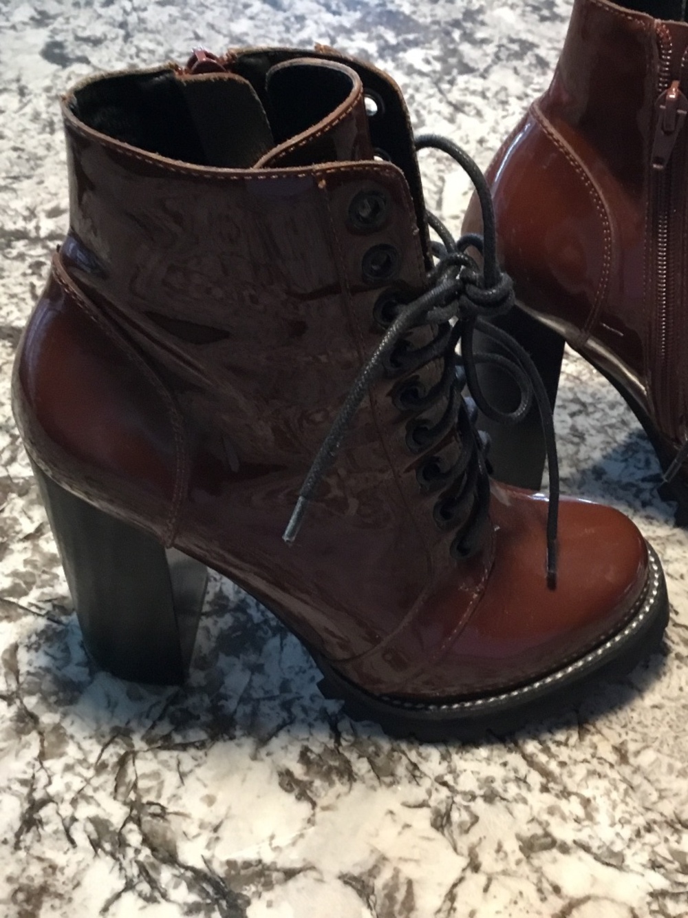 JEFFREY CAMPBELL LEGION BLOCK HEEL BOOTS